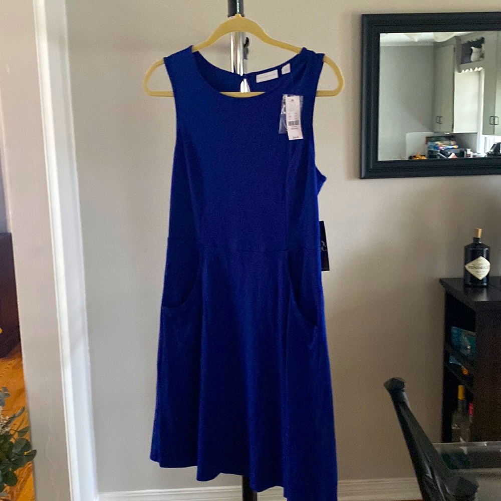 Pockets!! Mid length tank style dress with pockets.